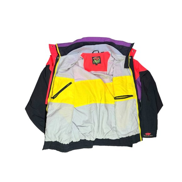 Vintage Style Auto Racing Size L Jacket DuPont - Picture 3 of 15